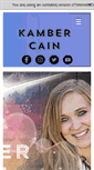 Mobile Screenshot of kambercain.com