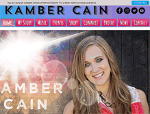 Tablet Screenshot of kambercain.com